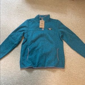 Patagonia Blue Quarter Zip